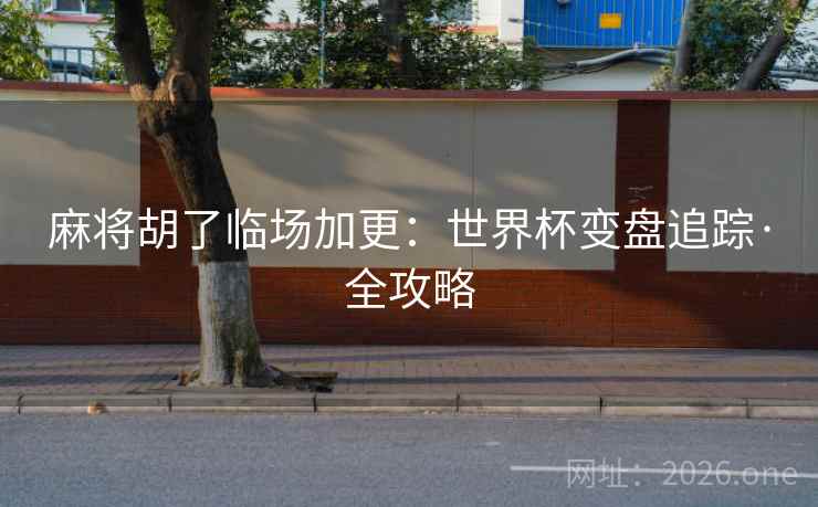 麻将胡了临场加更:世界杯变盘追踪·全攻略 第2张 麻将胡了临场加更:世界杯变盘追踪·全攻略 第2张